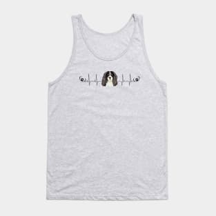 My Heart Beats for my Tri-Colored Cavalier King Charles Spaniel Tank Top